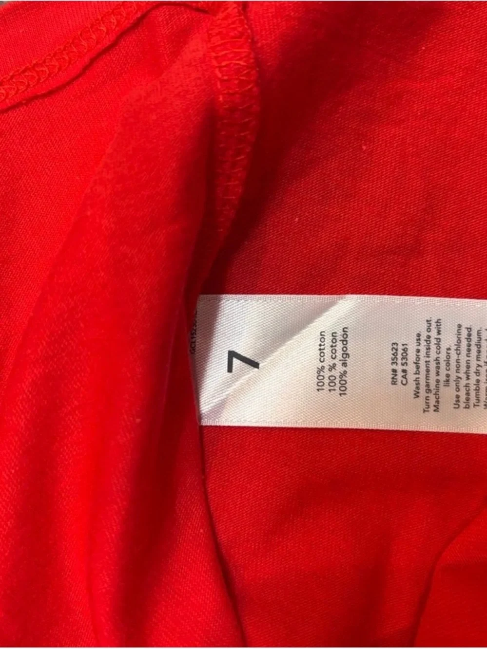 Carters Kids Long sleeve Size 7